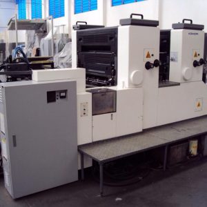 Impressora Offset, Komori, modelo Sprint II 228 - Bicolor
